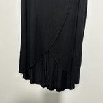 Gap Ladies  Wrap Skirt Black Size M Medium Viscose    Knee Length