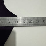 Billie & Blossom Ladies Dress Fit & Flare  Purple Size 14 Polyester   Short  Pet