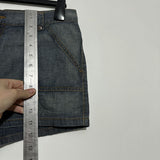 Per Una Ladies Shorts Hot Pants  Blue Size 14 100% Cotton