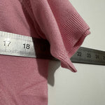 Dorothy Perkins Ladies Top  T-Shirt Pink Size 14 Viscose  Short Sleeve   Knit