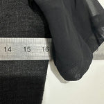 Daisy May Ladies Dress Shift  Black Size 10 Viscose   Knee Length  Sequin Detail