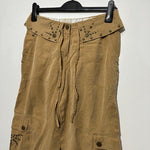 Karen Millen Ladies Trousers Cargo Brown Size 8 Lyocell