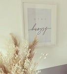 Stay Hungry Kitchen Simple Wall Decor Print