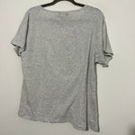 Dorothy Perkins Ladies Pyjama Top Nightwear T-shirt Grey Size L Large Cotton Ble