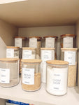 Baking Personalised Jar Labels Sticker Bundle Fine Font - 12 Labels