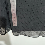 Next Black T-Shirt Dress Size 16 Sequin Short Petite Polyester