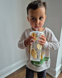 Giraffe Tumbler Venti Cold Cup 24oz - With Straw