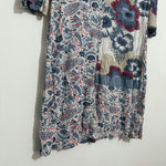 Next Floral Tunic Casual Multicoloured Size 10 Short Sleeve Top