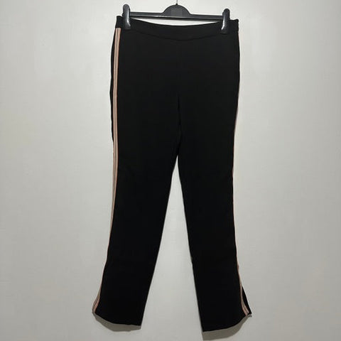 Next Ladies Trousers Ankle Black Size 12 Polyester