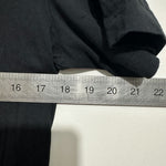 Nike Black Ladies Activewear Top T-Shirt Size M Medium 100% Cotton Short Sleeve