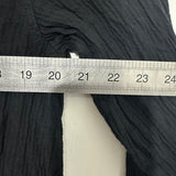H&M Ladies  T-Shirt Dress Black Size M Medium Cotton Blend Short Crinkle