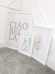 CIAOBELLA CIAO BELLA Nude Pink Dressing Room Simple Wall Decor Print