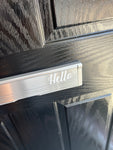 Customisable Wording Hello Heart Letter Box Door Decor House Sticker Label