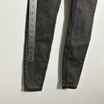 NOISY MAY Callie High Waist Grey Skinny Jeans W26 L30 Cotton Blend