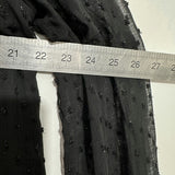 Next Black T-Shirt Dress Size 16 Sequin Short Petite Polyester