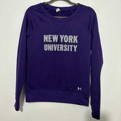 Under Armour Purple Ladies Jumper Pullover Size S Polyester NYU
