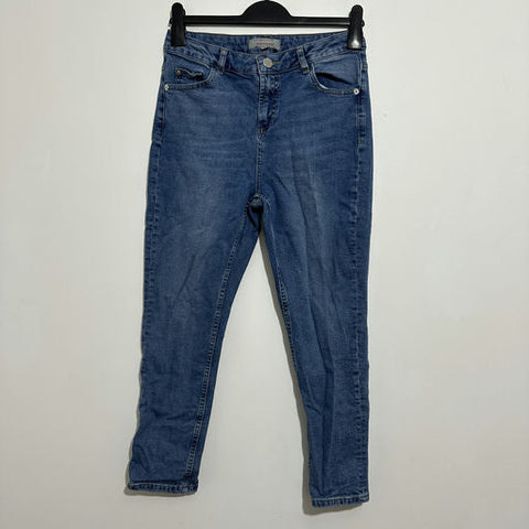 Dorothy Perkins Blue Skinny Jeans Size 12 Cotton Blend