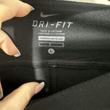 Nike Ladies Activewear Shorts Athletic Black Size L Large Polyester DRI-FIT