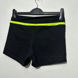 Nike Ladies Activewear Shorts Athletic Black Size L Large Polyester DRI-FIT