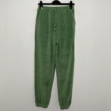 Daisy Street Ladies Joggers Ankle Green Size 8 Polyester Fleece