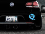 Adorable Lion Bumper Car Sticker