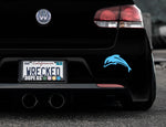 Dolphin Bumper Car Sticker