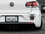 Adorable Elephant Bumper Car Sticker