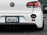 Adorable Kid Bumper Car Sticker