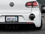 Adorable Cupid Bumper Car Sticker