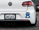Adorable Bear Bumper Car Sticker