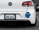 Adorable Cupid Bumper Car Sticker