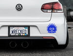 Adorable Hedgehog Bumper Car Sticker