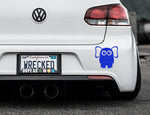Adorable Elephant Bumper Car Sticker