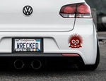 Adorable Porcupine Bumper Car Sticker