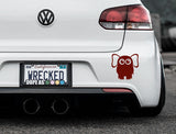 Adorable Elephant Bumper Car Sticker