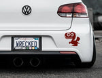 Adorable Dragon Bumper Car Sticker