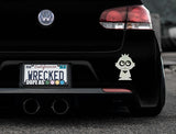 Adorable Prince Bumper Car Sticker