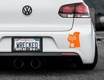 Adorable Skunk Bumper Car Sticker