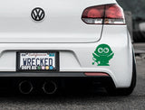 Adorable Cupid Bumper Car Sticker