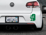 Adorable Beaver Bumper Car Sticker