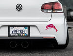 Dolphin Bumper Car Sticker