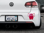 Adorable Elephant Bumper Car Sticker