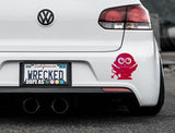 Adorable Cupid Bumper Car Sticker