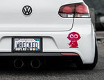 Adorable Doctor Bumper Car Sticker