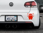 Adorable Elephant Bumper Car Sticker