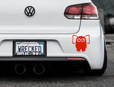 Adorable Elephant Bumper Car Sticker