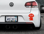 Adorable Doctor Bumper Car Sticker