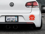 Adorable Porcupine Bumper Car Sticker