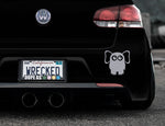 Adorable Elephant Bumper Car Sticker