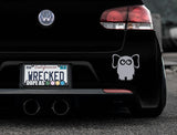 Adorable Elephant Bumper Car Sticker